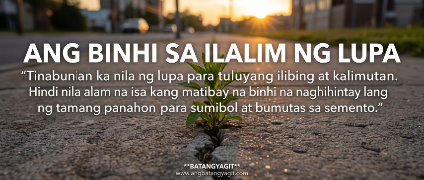 Hugot: Kahit Baon Ka Na Sa Hirap, May Pag-asa Pa!