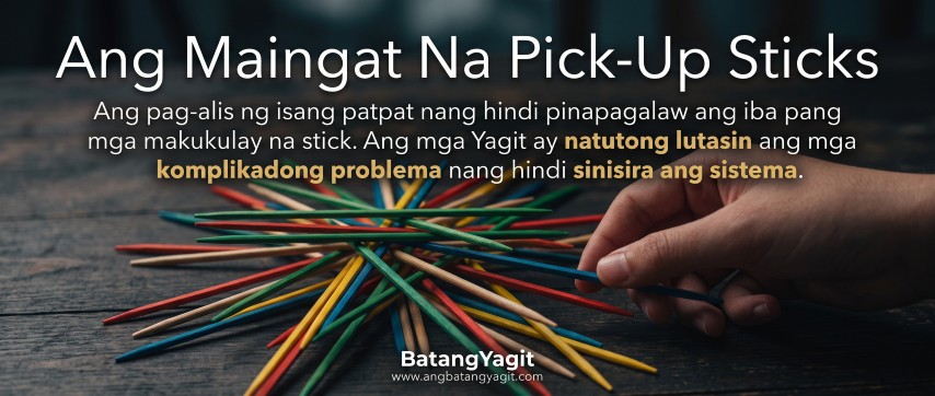 Ang Maingat Na Pick-Up Sticks