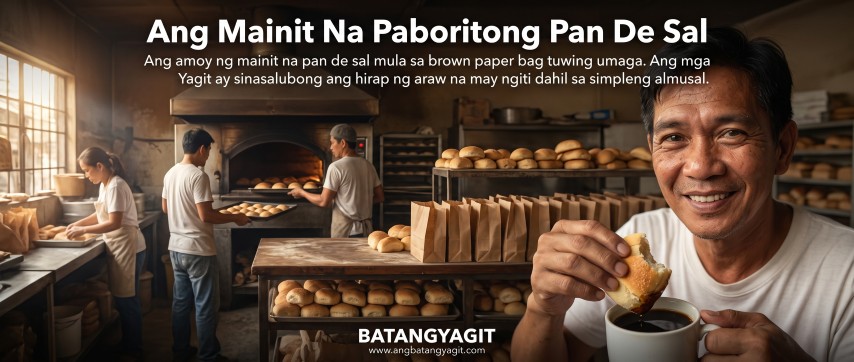 Ang Tunay Na Almusal Ng Masa (Pan De Sal Hugot)
