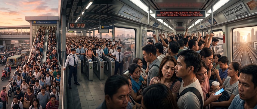 Byaheng Langit: Ang MRT tuwing Lunes ng Umaga