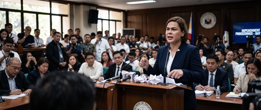 SINIBAK ANG SCRIPT! Paano pinatunayan ni VP Sara na siya ang tunay na 'Boss' ngayong trial 